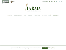 Tablet Screenshot of la-raia.it